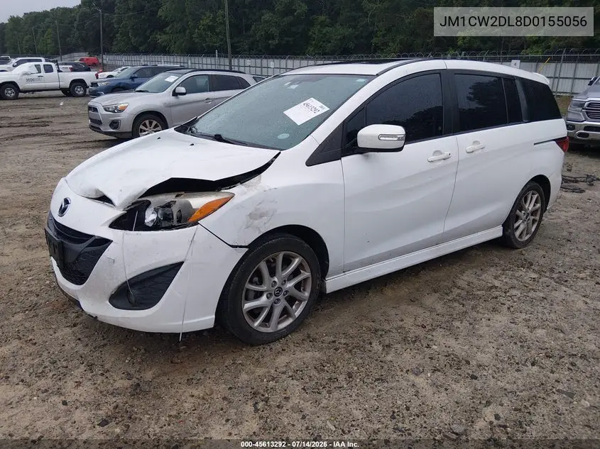2013 Mazda Mazda5 Grand Touring VIN: JM1CW2DL8D0155056 Lot: 45613292
