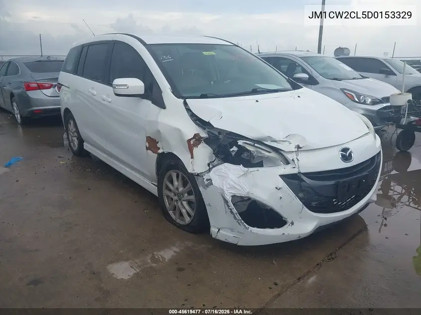 2013 Mazda Mazda5 Touring VIN: JM1CW2CL5D0153329 Lot: 45619477