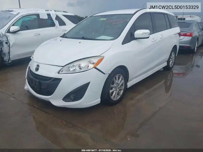 2013 Mazda Mazda5 Touring VIN: JM1CW2CL5D0153329 Lot: 45619477