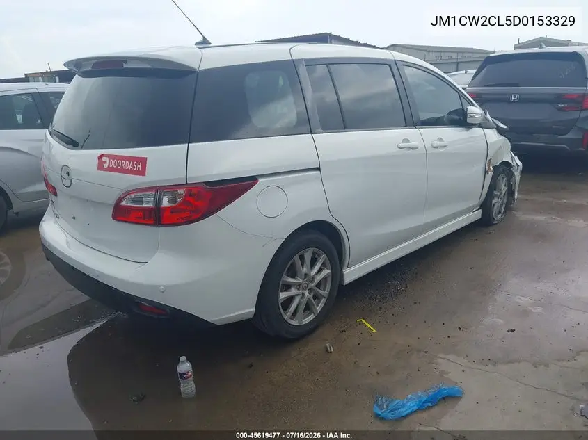 2013 Mazda Mazda5 Touring VIN: JM1CW2CL5D0153329 Lot: 45619477