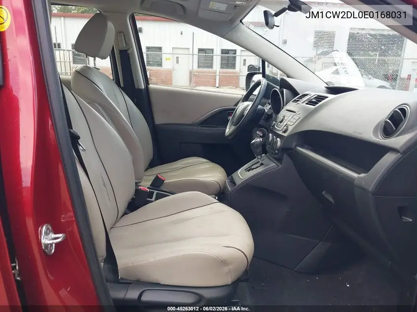 2014 Mazda Mazda5 Grand Touring VIN: JM1CW2DL0E0168031 Lot: 45263012