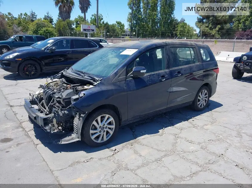 2014 Mazda Mazda5 Sport VIN: JM1CW2BLXE0172140 Lot: 45598257
