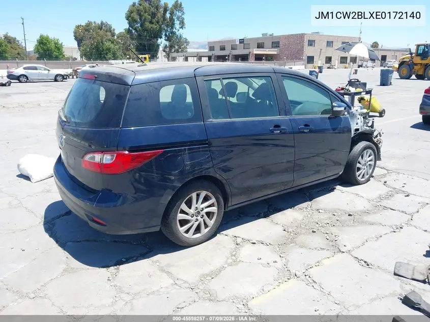 2014 Mazda Mazda5 Sport VIN: JM1CW2BLXE0172140 Lot: 45598257