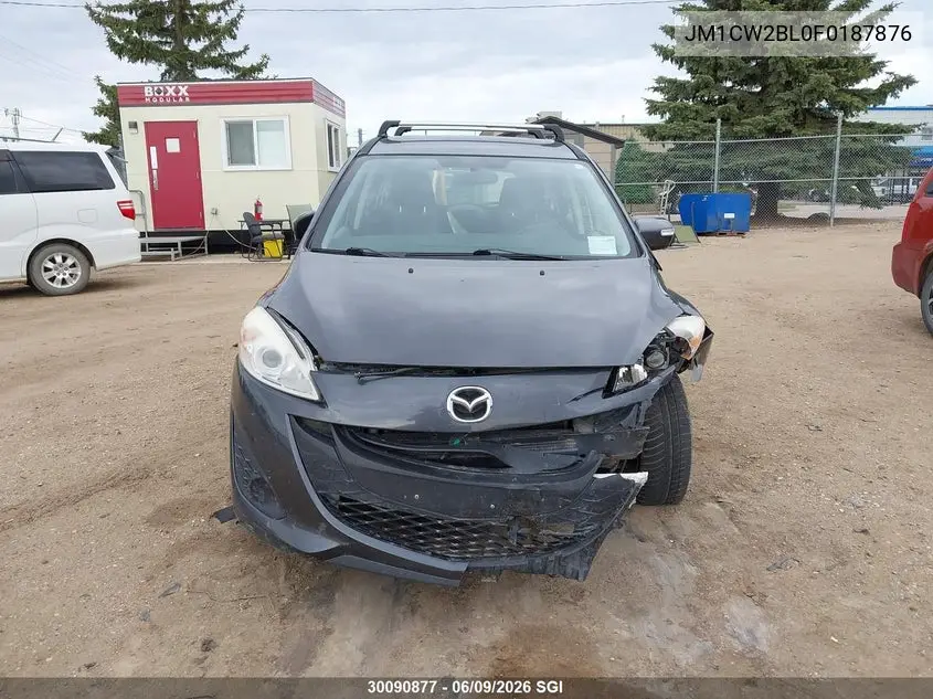 2015 Mazda 5 Sport VIN: JM1CW2BL0F0187876 Lot: 30090877