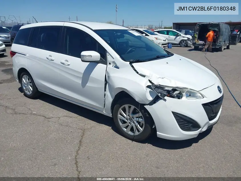 2015 Mazda Mazda5 Sport VIN: JM1CW2BL6F0180348 Lot: 45049601