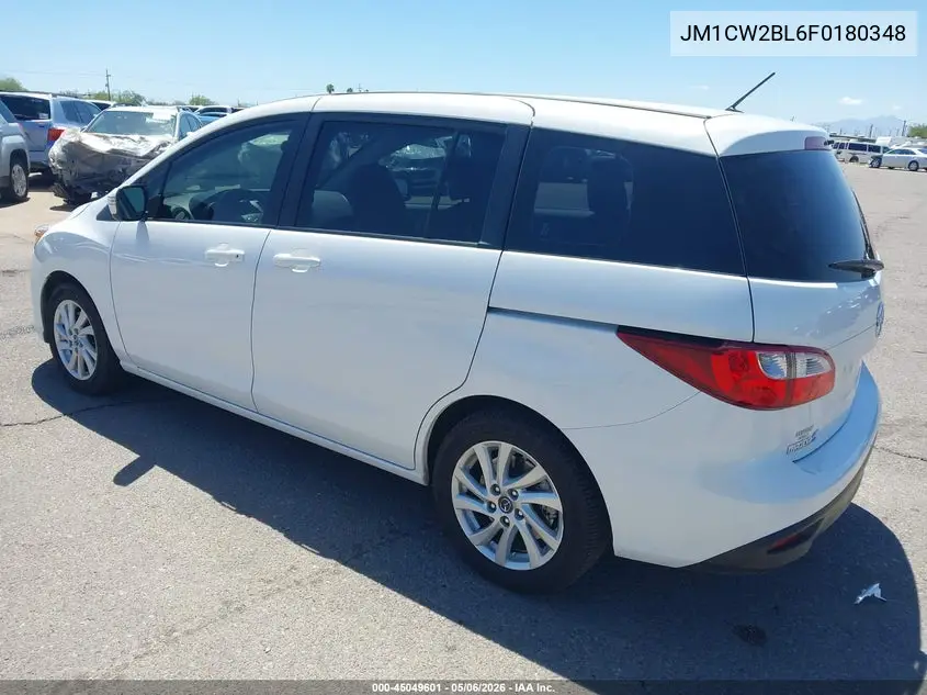 2015 Mazda Mazda5 Sport VIN: JM1CW2BL6F0180348 Lot: 45049601