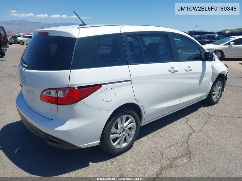 2015 Mazda Mazda5 Sport VIN: JM1CW2BL6F0180348 Lot: 45049601