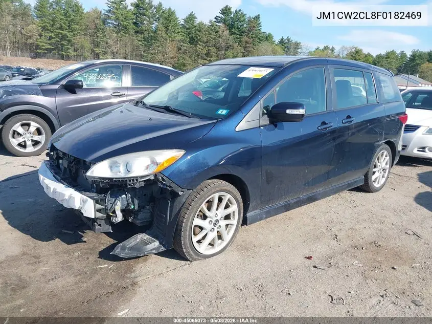 2015 Mazda Mazda5 Touring VIN: JM1CW2CL8F0182469 Lot: 45065073