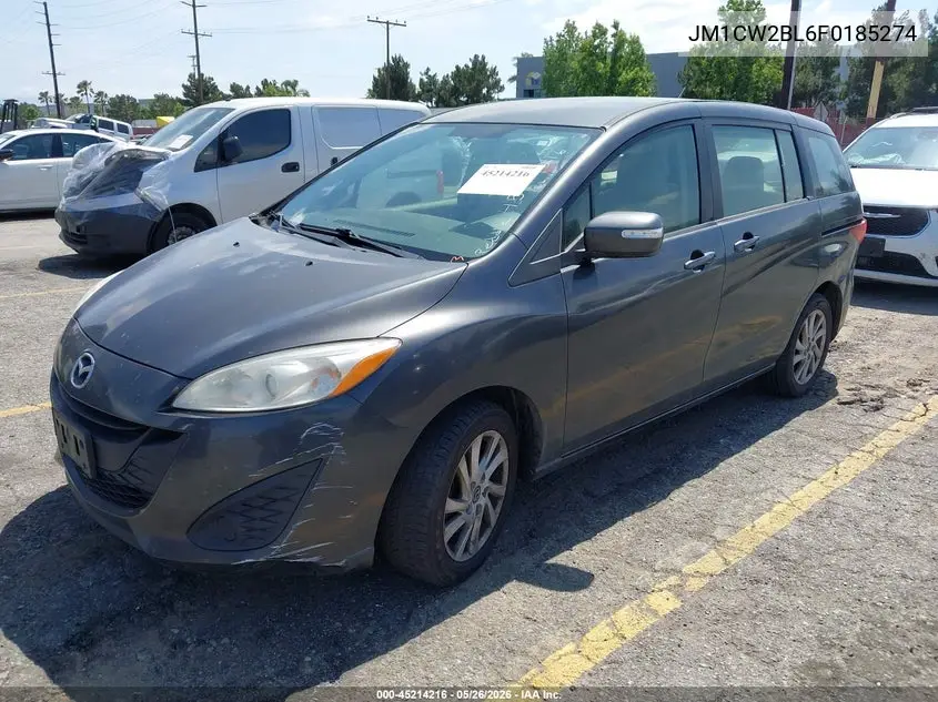 2015 Mazda Mazda5 Sport VIN: JM1CW2BL6F0185274 Lot: 45214216