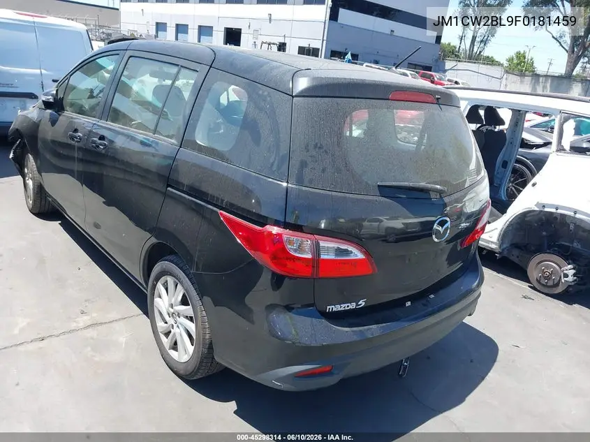 2015 Mazda Mazda5 Sport VIN: JM1CW2BL9F0181459 Lot: 45298314
