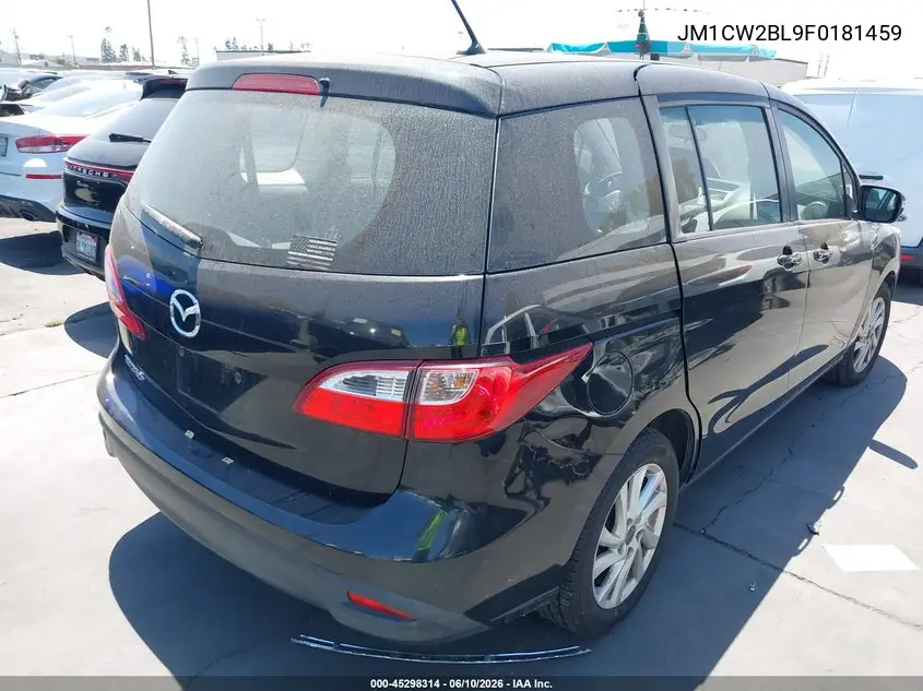 2015 Mazda Mazda5 Sport VIN: JM1CW2BL9F0181459 Lot: 45298314