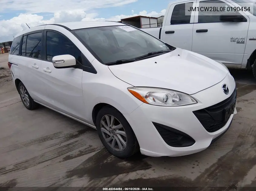 2015 Mazda Mazda5 Sport VIN: JM1CW2BL0F0190454 Lot: 45354494