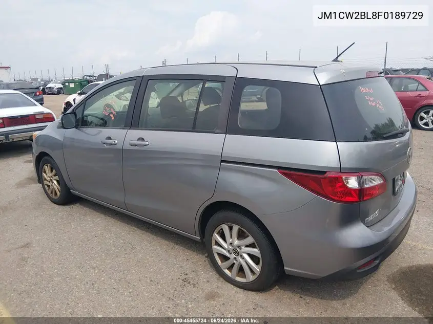 2015 Mazda Mazda5 Sport VIN: JM1CW2BL8F0189729 Lot: 45455724