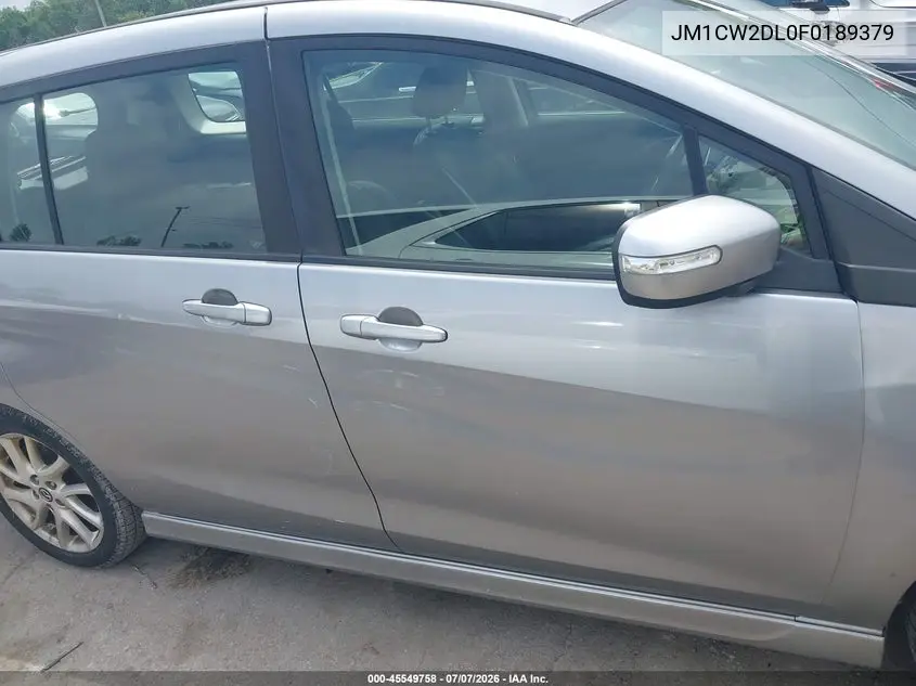 2015 Mazda Mazda5 Grand Touring VIN: JM1CW2DL0F0189379 Lot: 45549758