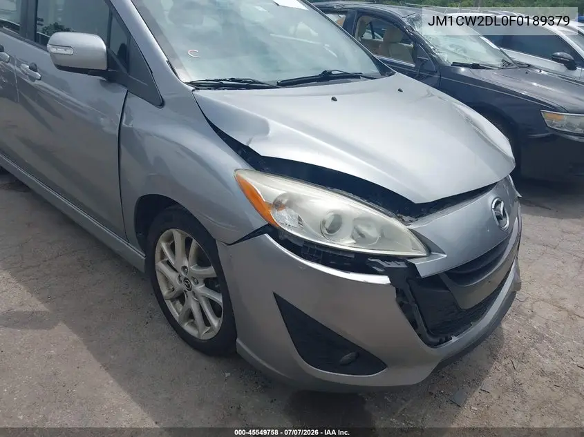 2015 Mazda Mazda5 Grand Touring VIN: JM1CW2DL0F0189379 Lot: 45549758