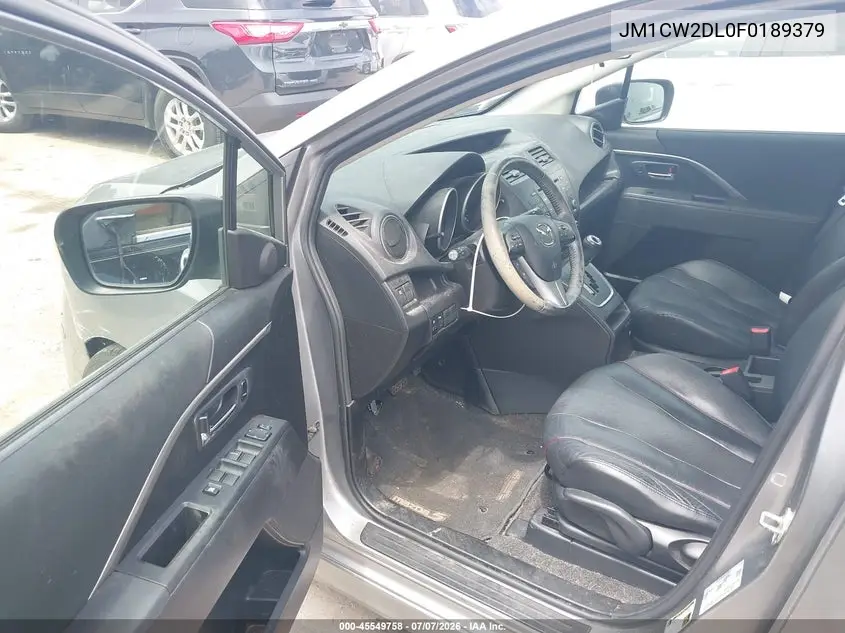 2015 Mazda Mazda5 Grand Touring VIN: JM1CW2DL0F0189379 Lot: 45549758