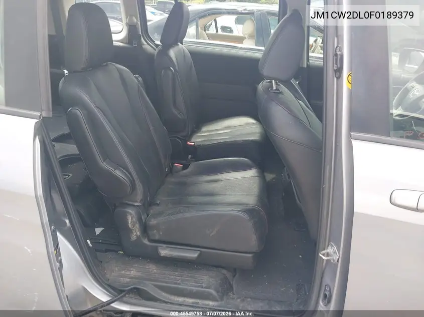 2015 Mazda Mazda5 Grand Touring VIN: JM1CW2DL0F0189379 Lot: 45549758
