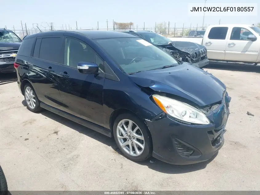 2015 Mazda Mazda5 Touring VIN: JM1CW2CL6F0180557 Lot: 45552393