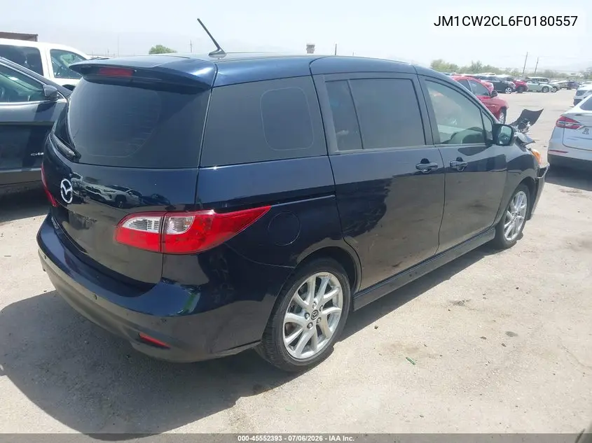 2015 Mazda Mazda5 Touring VIN: JM1CW2CL6F0180557 Lot: 45552393