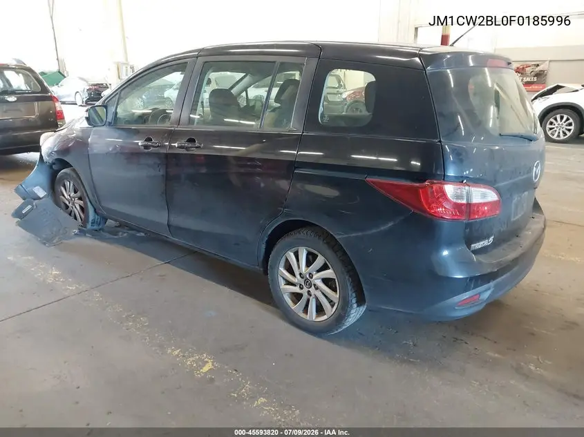 2015 Mazda Mazda5 Sport VIN: JM1CW2BL0F0185996 Lot: 45593820