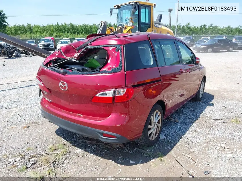 2015 Mazda Mazda5 Sport VIN: JM1CW2BL8F0183493 Lot: 45608085