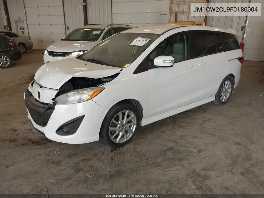 2015 Mazda Mazda5 Touring VIN: JM1CW2CL9F0180004 Lot: 45612632