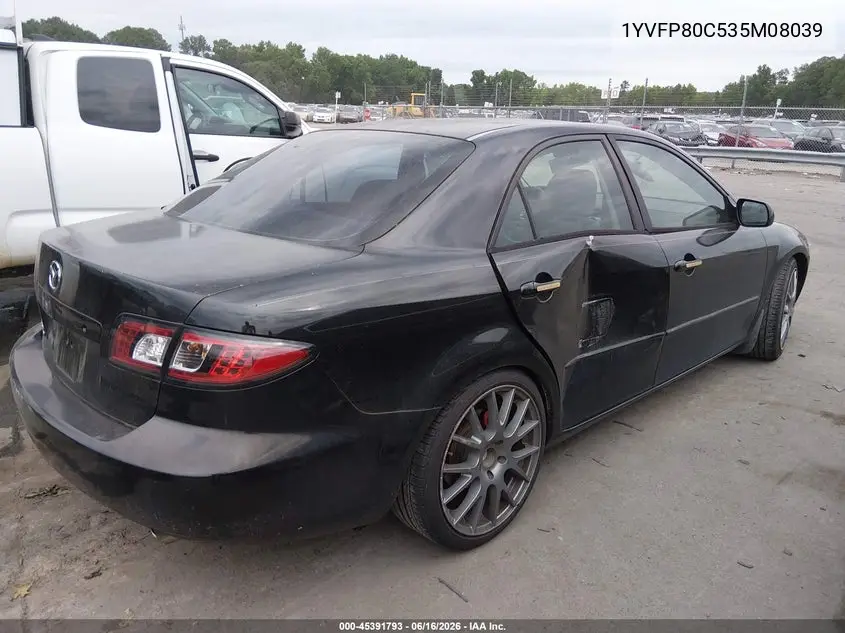 2003 Mazda Mazda6 I VIN: 1YVFP80C535M08039 Lot: 45391793