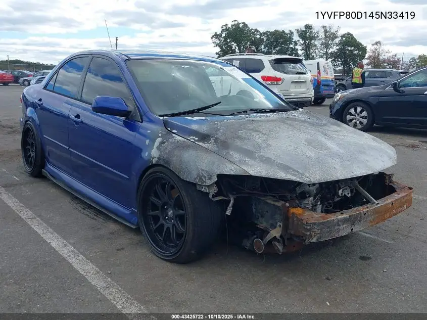 1YVFP80D145N33419 2004 Mazda Mazda6 S