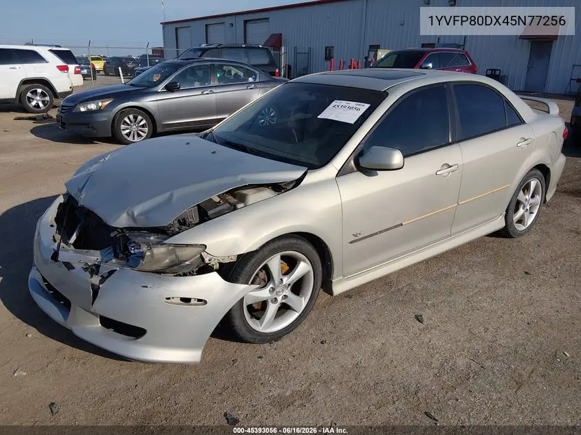 2004 Mazda Mazda6 S VIN: 1YVFP80DX45N77256 Lot: 45393056