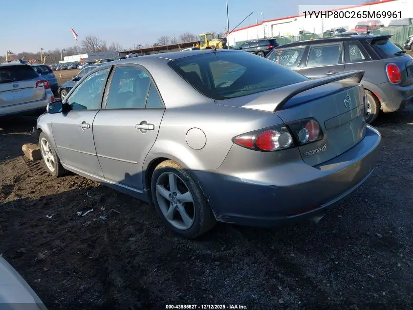 1YVHP80C265M69961 2006 Mazda Mazda6 I Sport