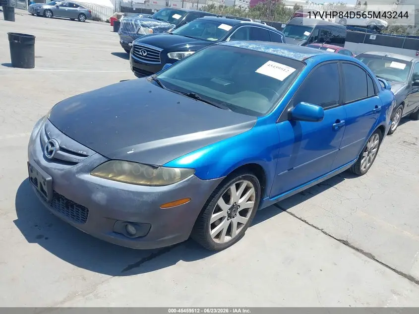 2006 Mazda Mazda6 Grand Sport S VIN: 1YVHP84D565M43244 Lot: 45459512