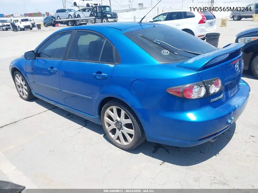 2006 Mazda Mazda6 Grand Sport S VIN: 1YVHP84D565M43244 Lot: 45459512