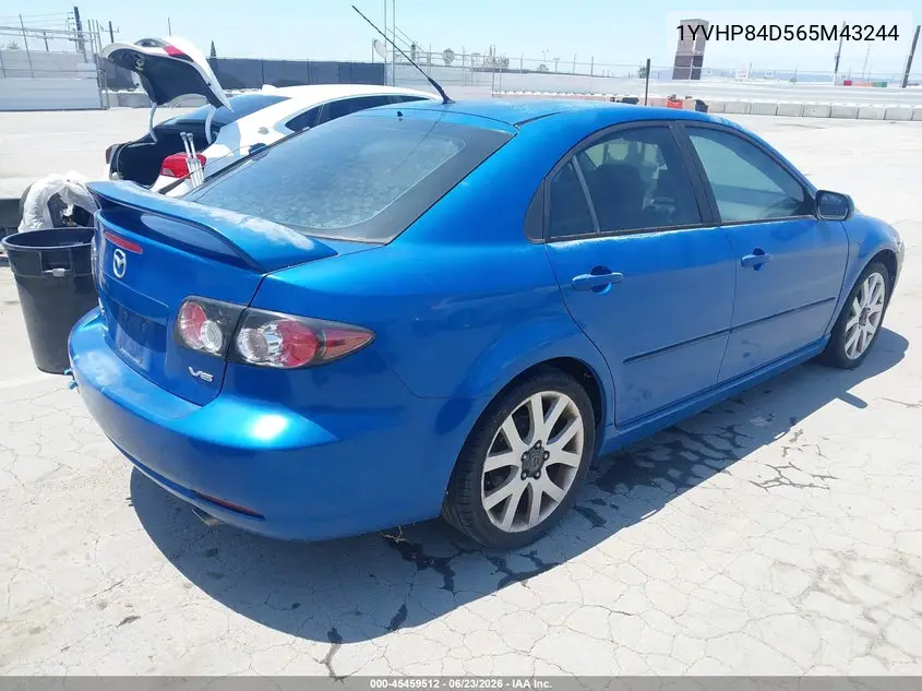 2006 Mazda Mazda6 Grand Sport S VIN: 1YVHP84D565M43244 Lot: 45459512