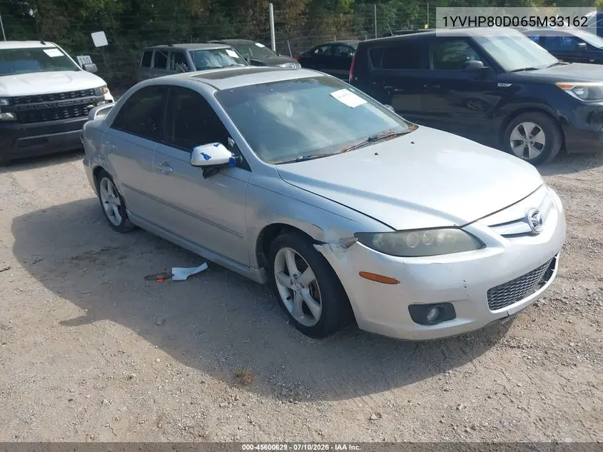 2006 Mazda Mazda6 Sport S VIN: 1YVHP80D065M33162 Lot: 45600629