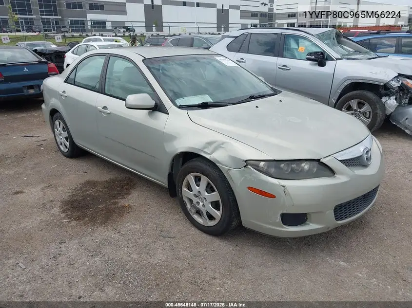 2006 Mazda Mazda6 I VIN: 1YVFP80C965M66224 Lot: 45648148