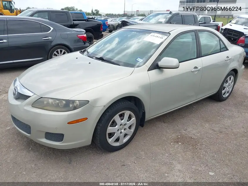 2006 Mazda Mazda6 I VIN: 1YVFP80C965M66224 Lot: 45648148