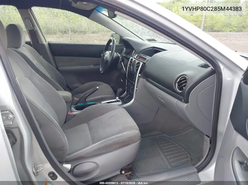 2008 Mazda Mazda6 I Sport Ve VIN: 1YVHP80C285M44383 Lot: 45599413