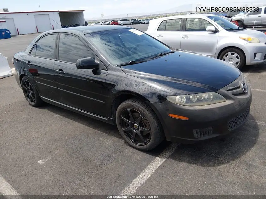 2008 Mazda Mazda6 I Sport Ve VIN: 1YVHP80C985M38533 Lot: 45653808