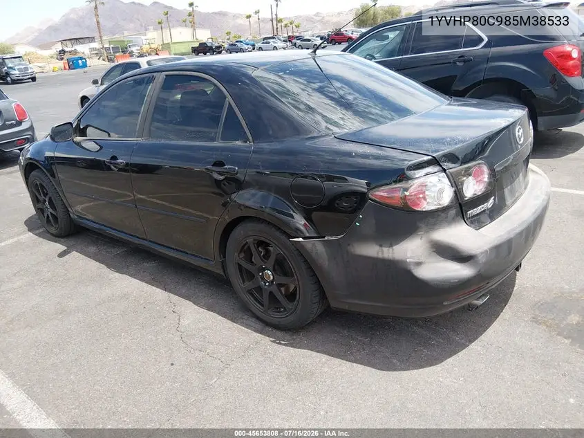 2008 Mazda Mazda6 I Sport Ve VIN: 1YVHP80C985M38533 Lot: 45653808