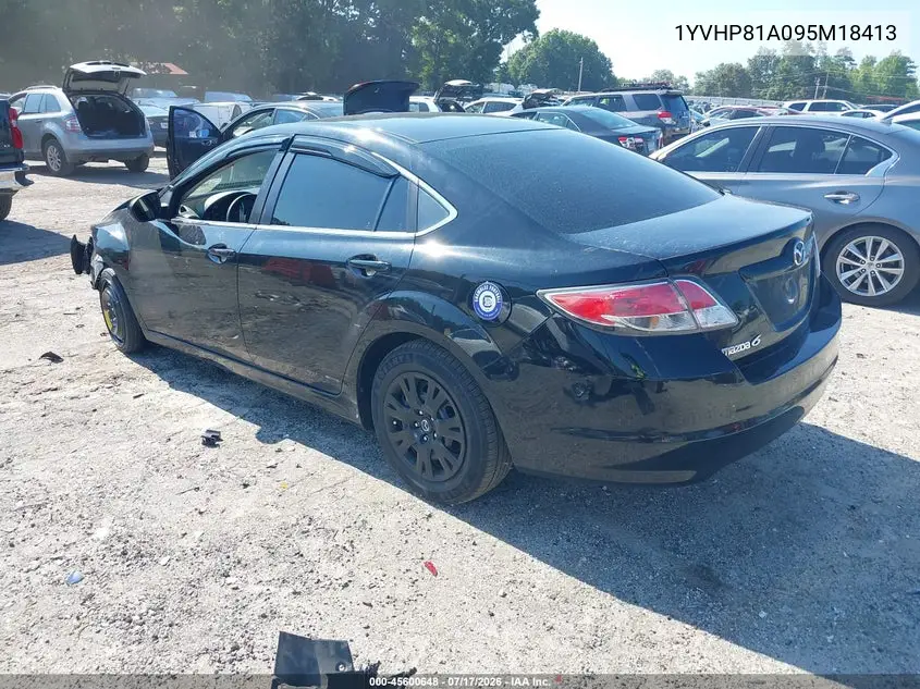 2009 Mazda Mazda6 I Sport VIN: 1YVHP81A095M18413 Lot: 45600648