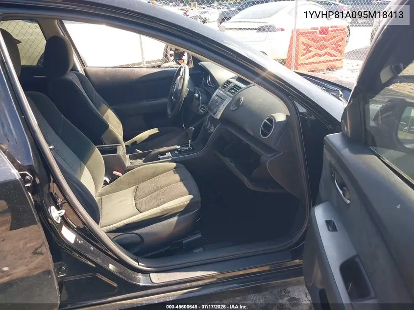 2009 Mazda Mazda6 I Sport VIN: 1YVHP81A095M18413 Lot: 45600648