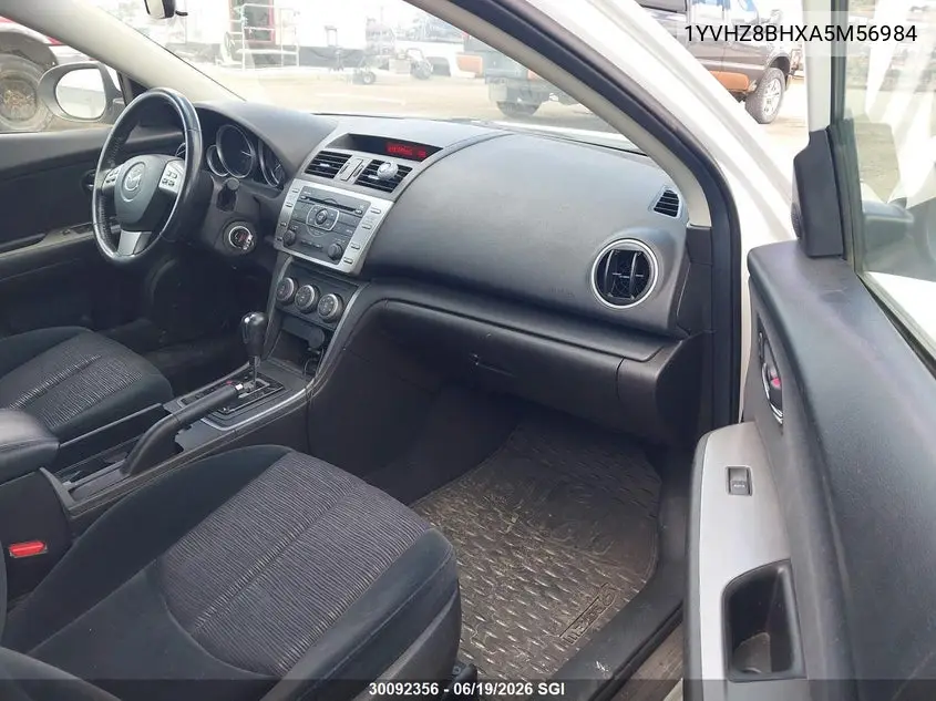 2010 Mazda 6 I VIN: 1YVHZ8BHXA5M56984 Lot: 30092356