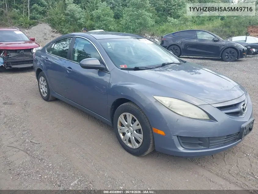2010 Mazda Mazda6 I Sport VIN: 1YVHZ8BH5A5M49716 Lot: 45349951