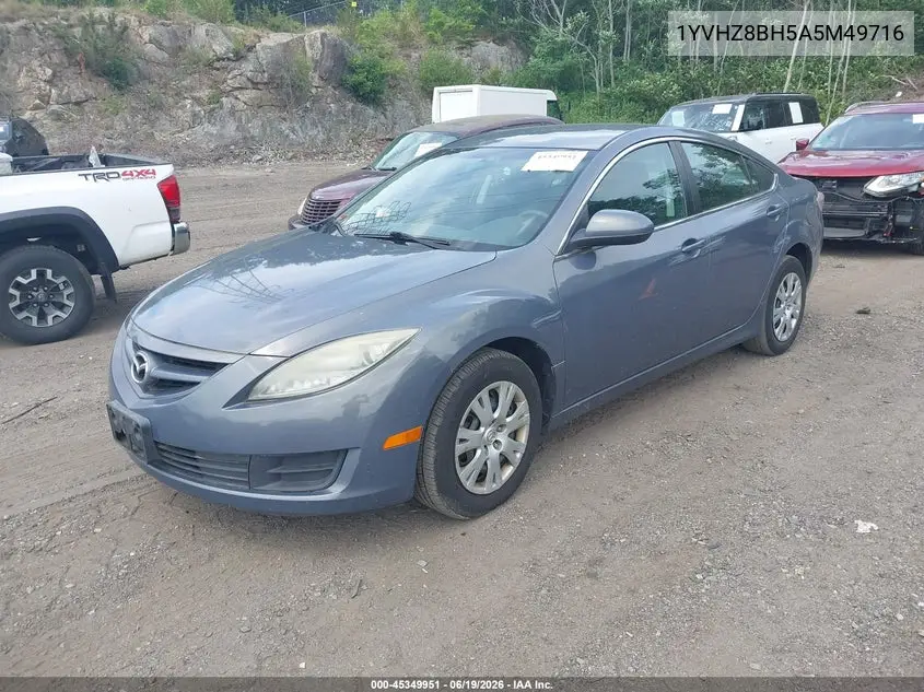 2010 Mazda Mazda6 I Sport VIN: 1YVHZ8BH5A5M49716 Lot: 45349951