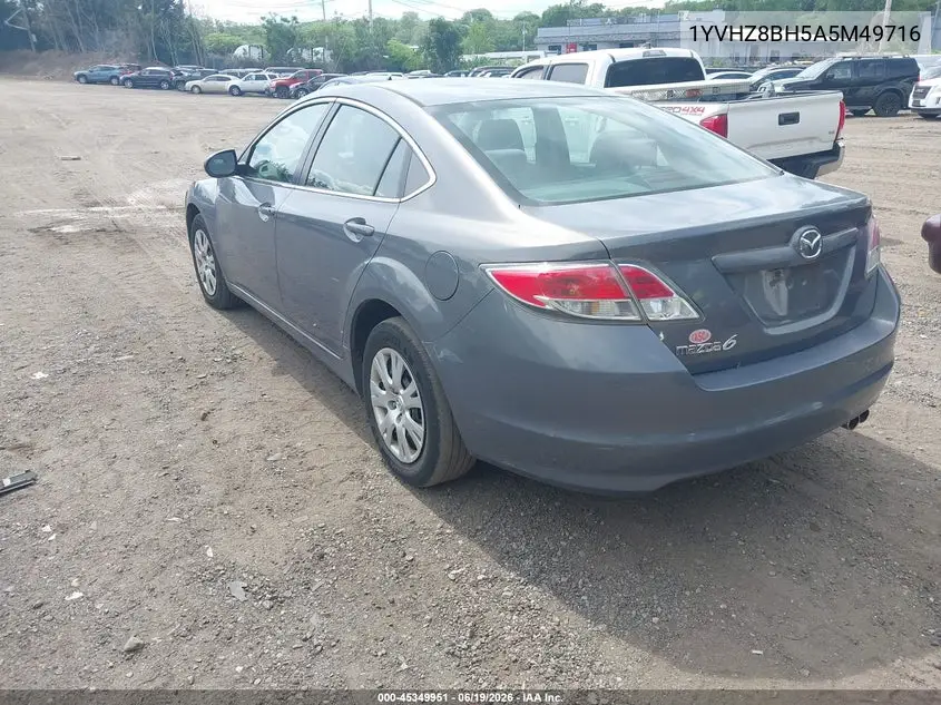 2010 Mazda Mazda6 I Sport VIN: 1YVHZ8BH5A5M49716 Lot: 45349951