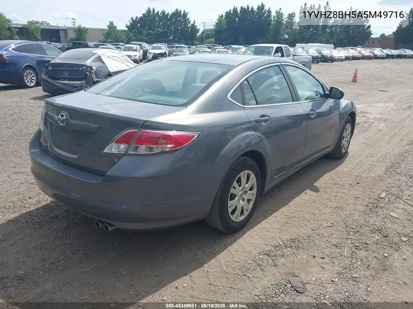 2010 Mazda Mazda6 I Sport VIN: 1YVHZ8BH5A5M49716 Lot: 45349951