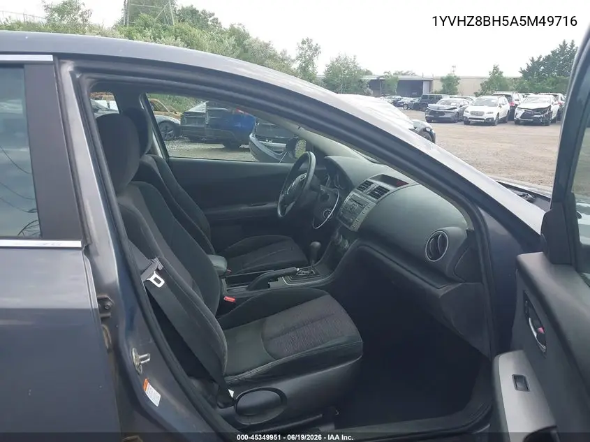 2010 Mazda Mazda6 I Sport VIN: 1YVHZ8BH5A5M49716 Lot: 45349951