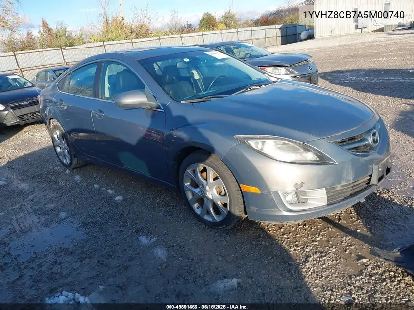 1YVHZ8CB7A5M00740 2010 Mazda Mazda6 S Grand Touring