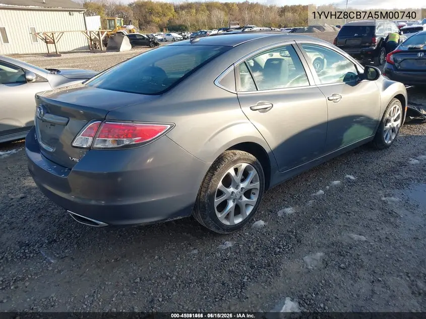 1YVHZ8CB7A5M00740 2010 Mazda Mazda6 S Grand Touring