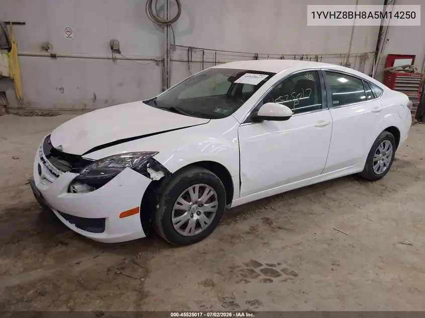 2010 Mazda Mazda6 I Sport VIN: 1YVHZ8BH8A5M14250 Lot: 45525017